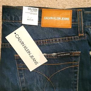 Men's 36×30 Calvin Klein Slim Fit Jeans